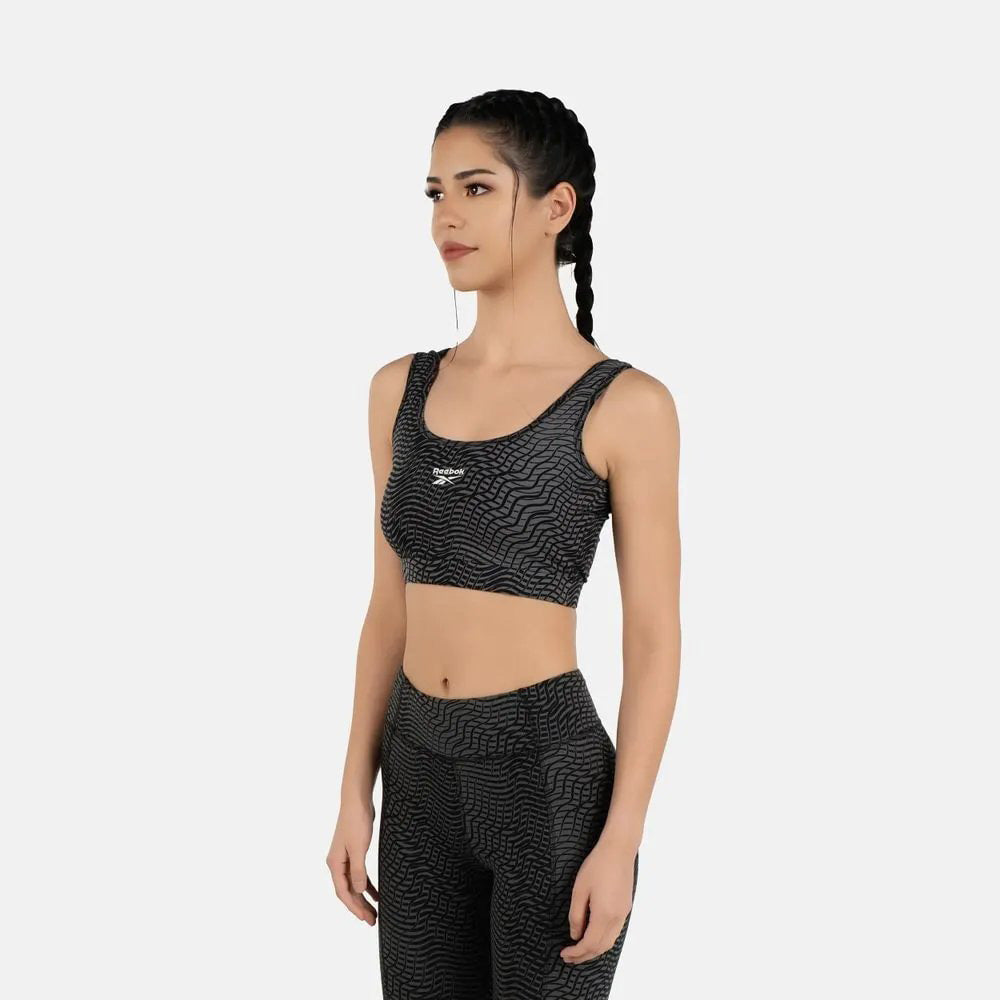 Q2 Hype Pack Cotton Allover Print Women's Bralette
