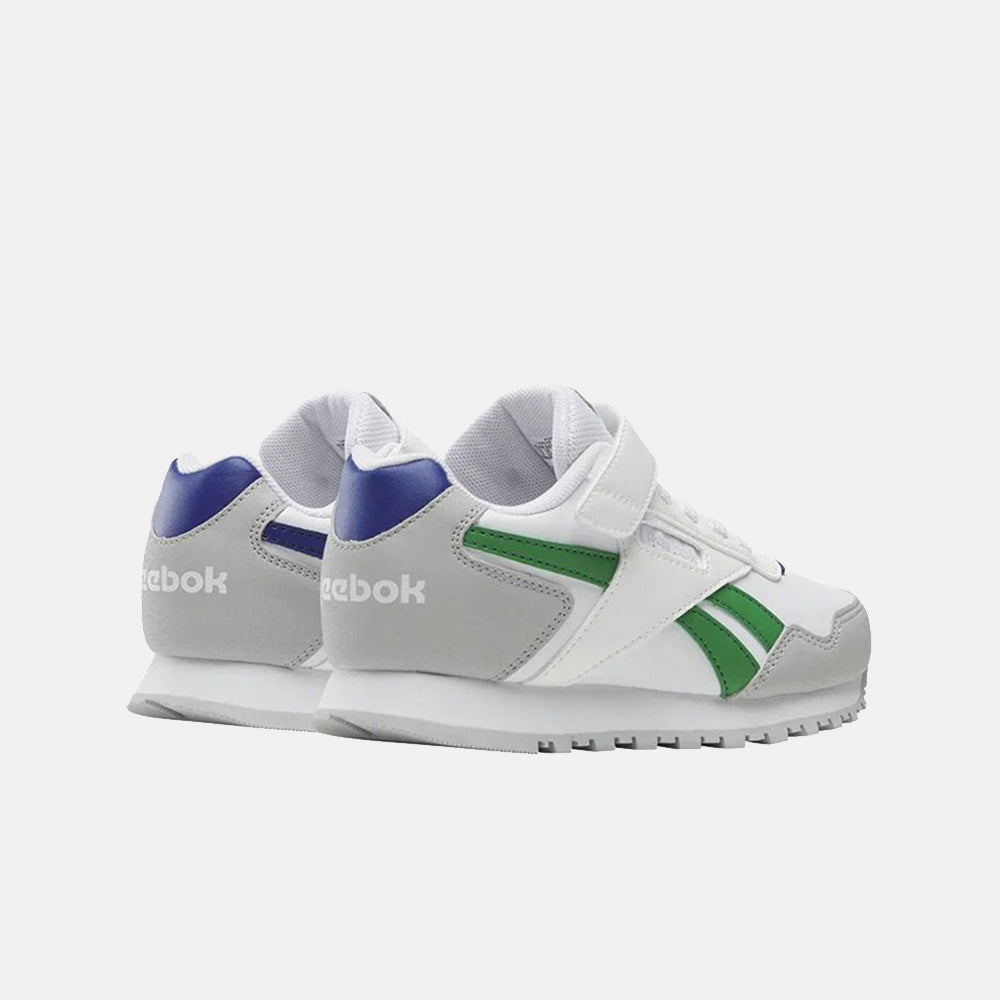 Glide Elastic Lace & Top Strap Kid's Shoes
