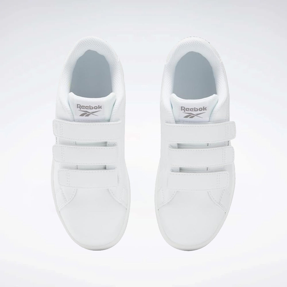 Court Clean Hook & Loop Straps Kid's Shoes