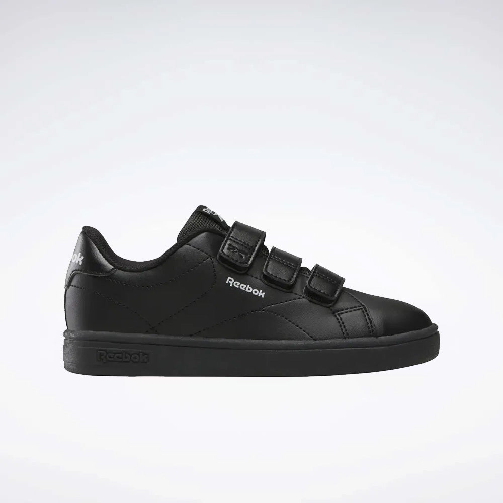 Court Clean Hook & Loop Straps Kid's Shoes