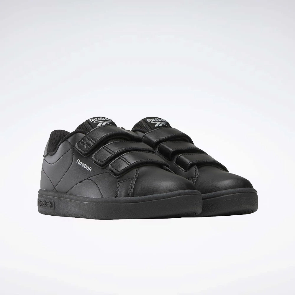 Court Clean Hook & Loop Straps Kid's Shoes