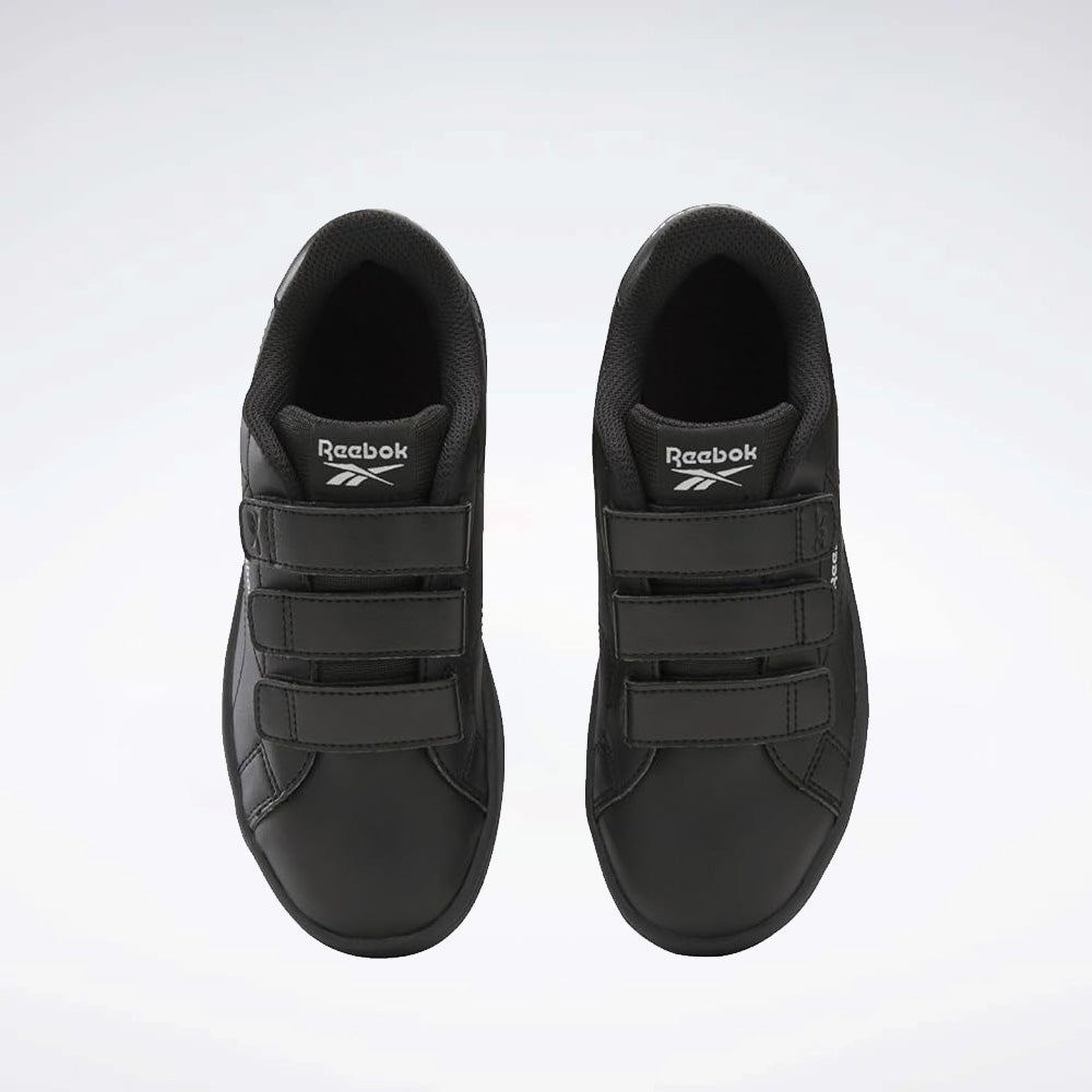 Court Clean Hook & Loop Straps Kid's Shoes