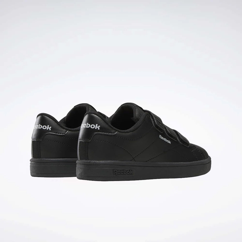 Court Clean Hook & Loop Straps Kid's Shoes