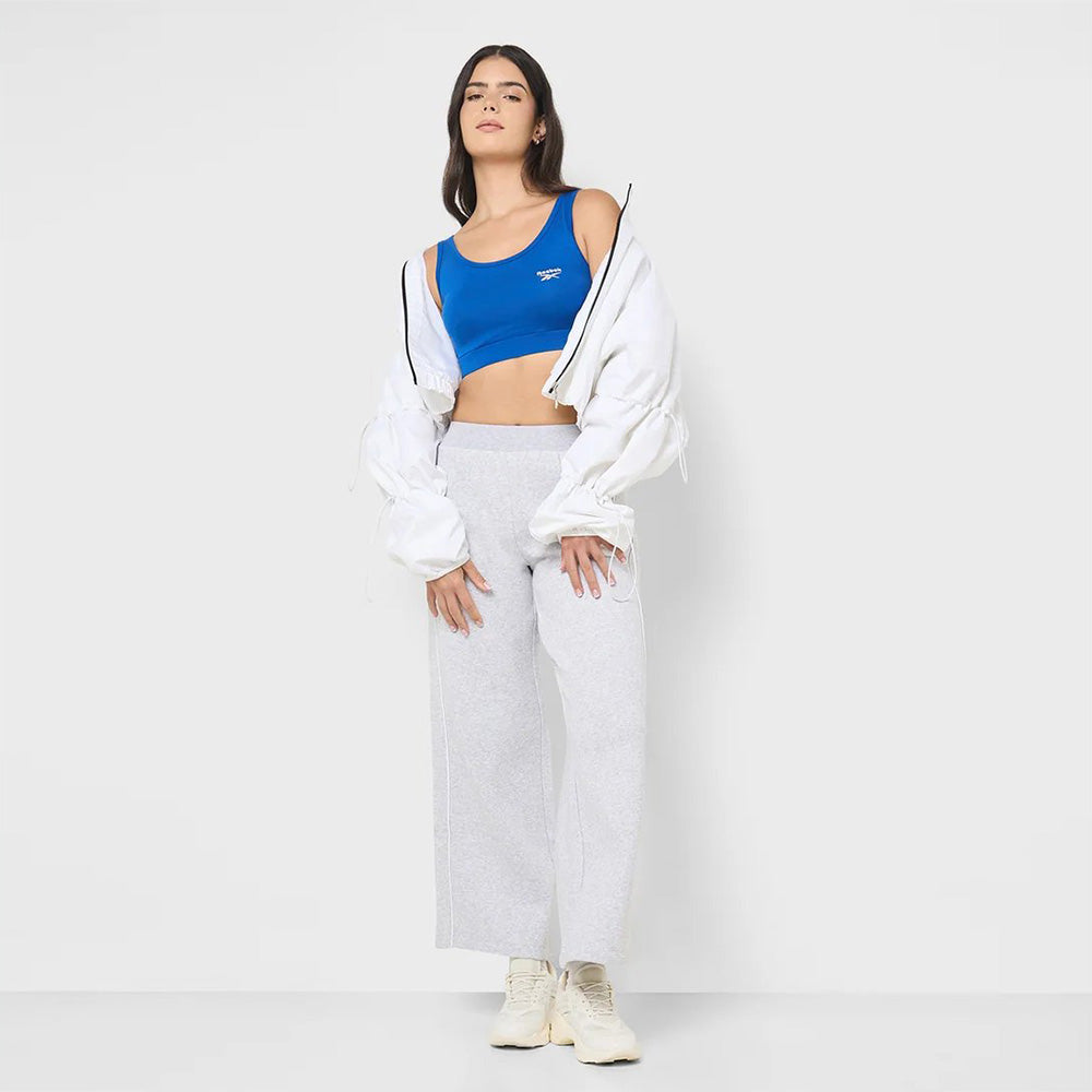Luna Scoop Neck Small Logo Women's Bra Top