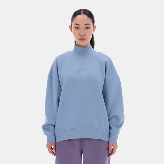 Longline Roll Neck Women's Sweatshirt