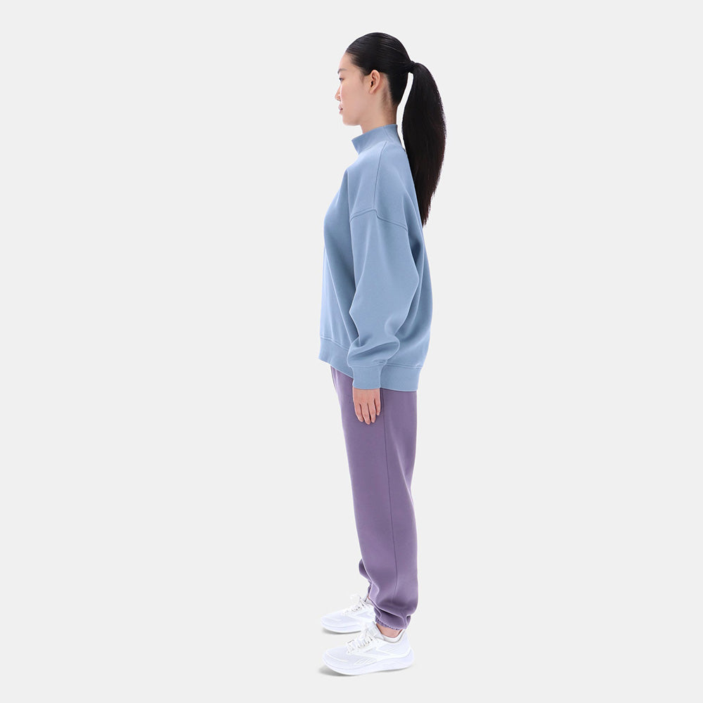 Longline Roll Neck Women's Sweatshirt
