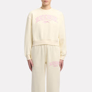 Varsity Arch Fleece Crewneck Women's Sweatshirt