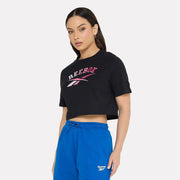 Iris 2 Crew Neck Cropped Women's T-Shirt