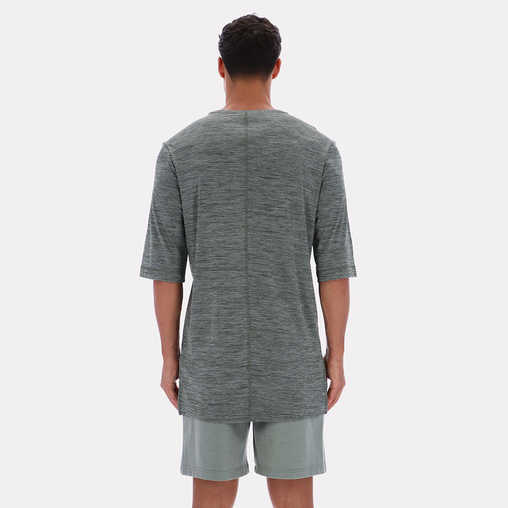 Yoga Relaxed Long Line Men's Tee