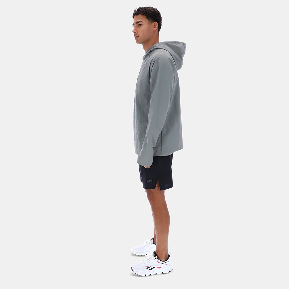 Run Raglan OH Long Sleeve Windbreaker