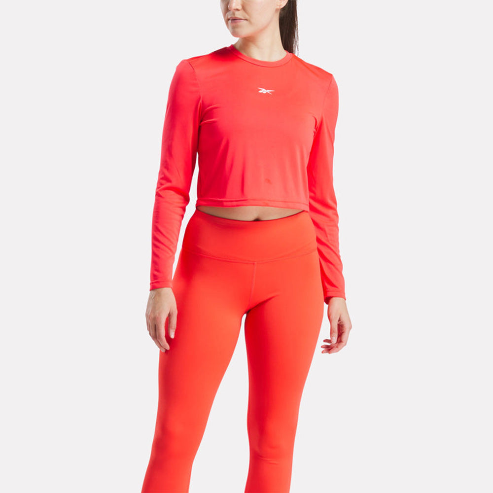 Core Slim Fit Crop Long Sleeve Women's Tee