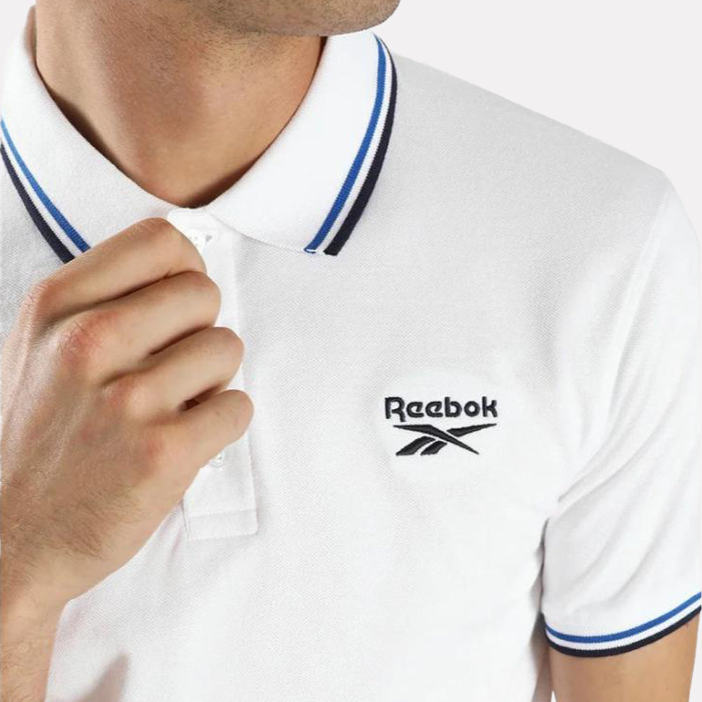 Identity Striped Rib Polo Men's T-Shirt