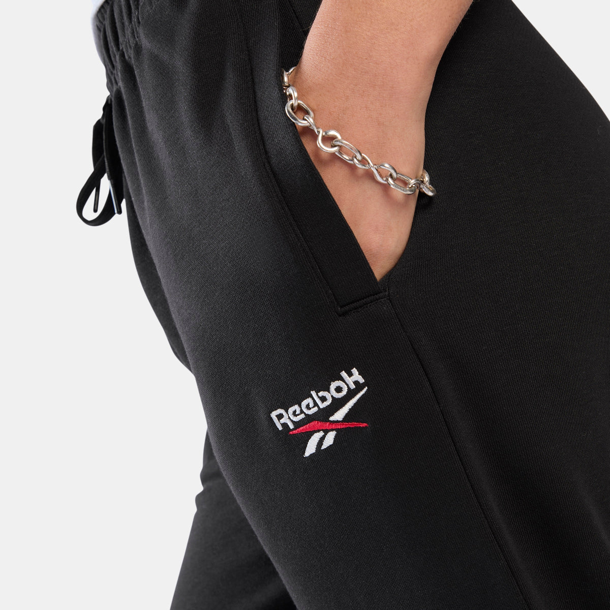 ID 2-Col Logo French Terry Cuff Jog Women's Pants