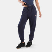 ID 2-Col Logo French Terry Cuff Jog Women's Pants