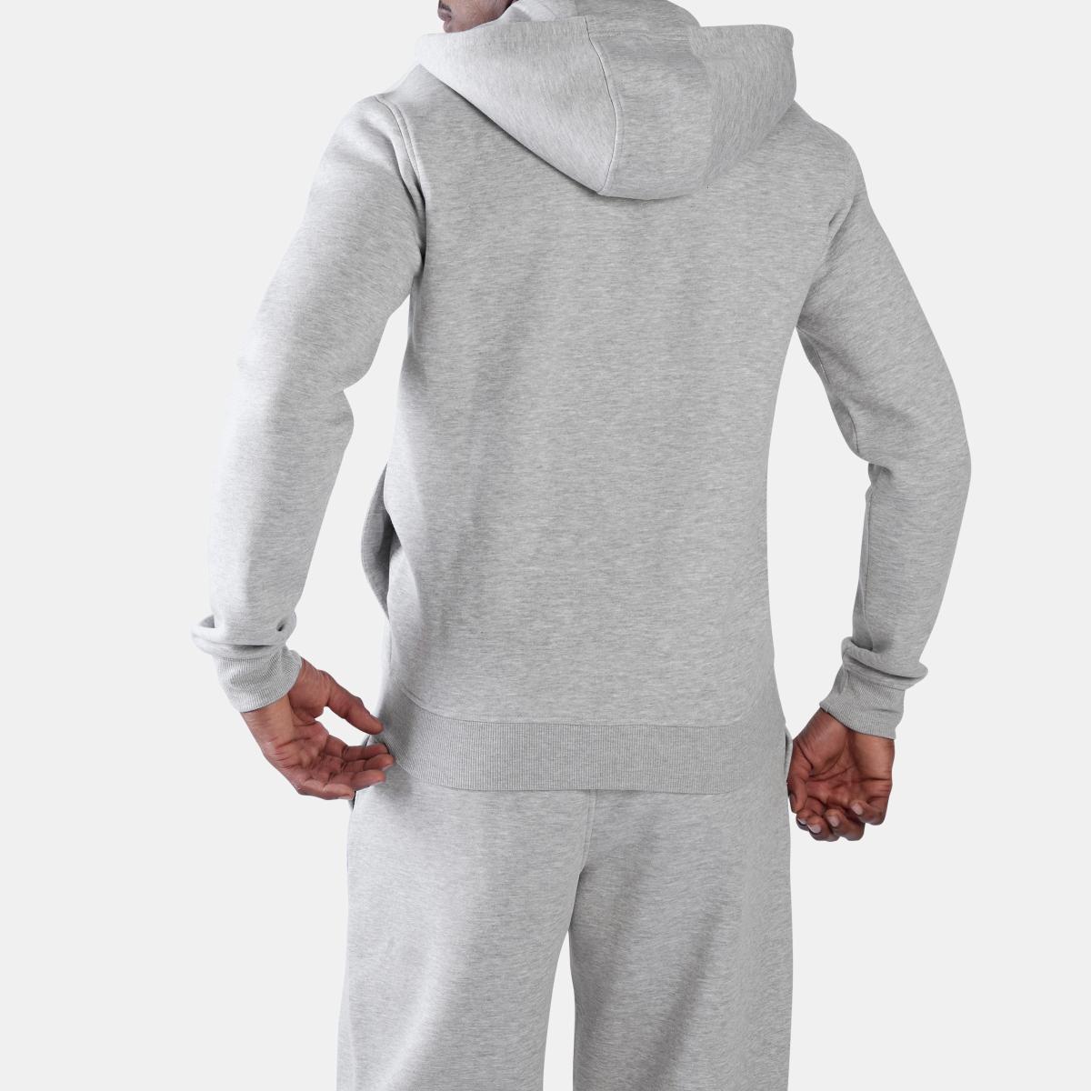 ID 2-Col Logo Fleece F/Z Men's Hoodie