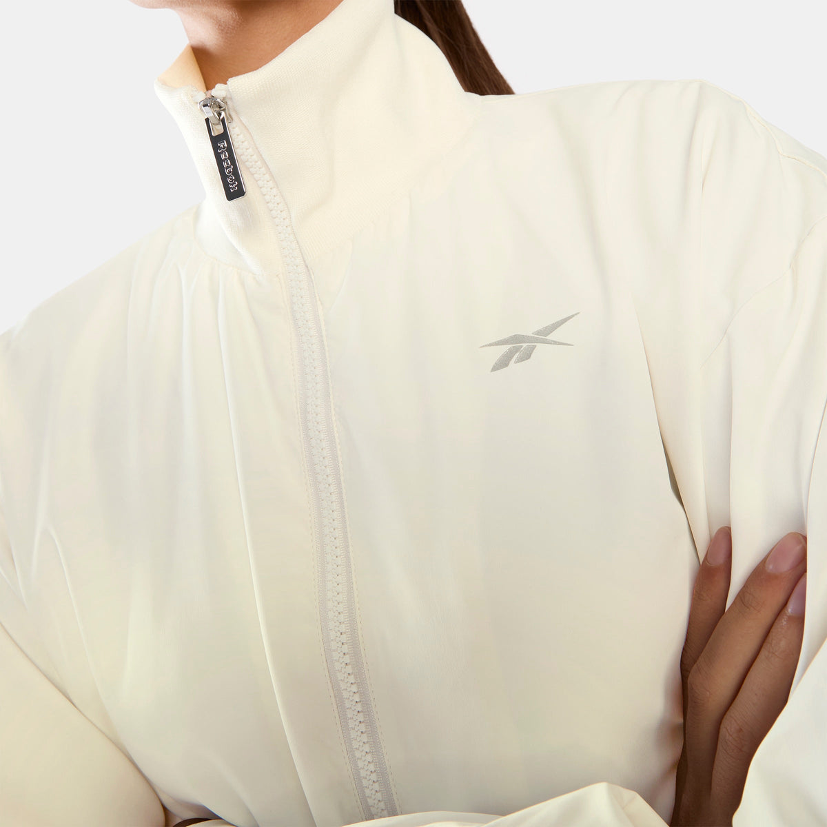 ID Metallic Print Women's Track Top