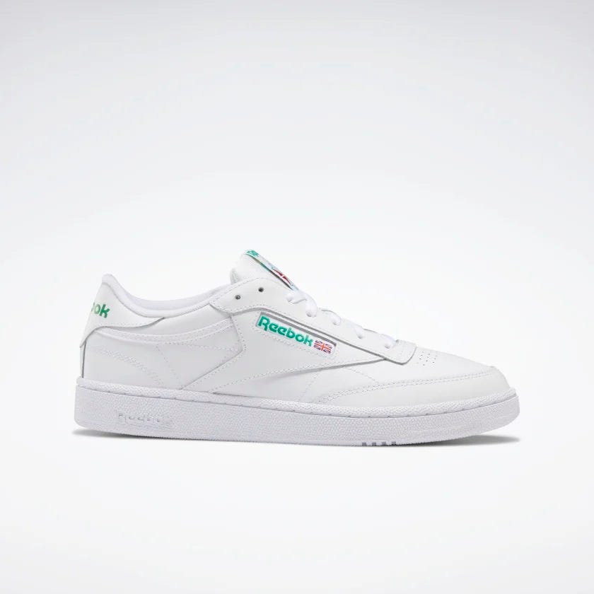 Club C 85 Shoes For Men White/Green Reebok UAE