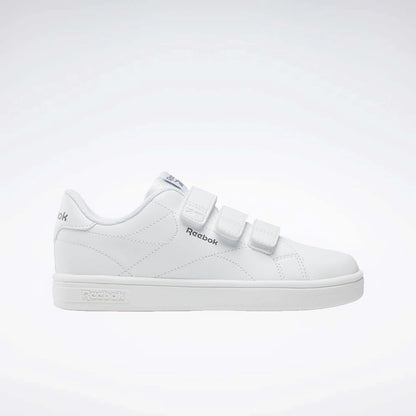 Court Clean Hook & Loop Straps Kid's Shoes