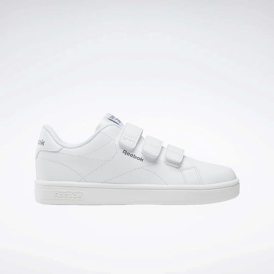 Court Clean Hook & Loop Straps Kid's Shoes