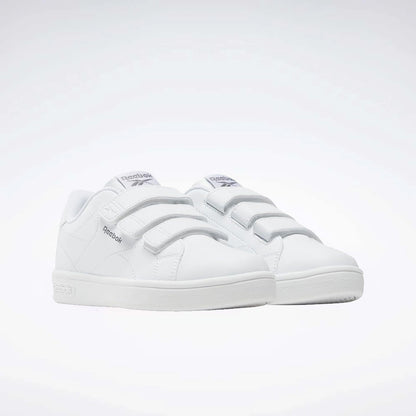 Court Clean Hook & Loop Straps Kid's Shoes