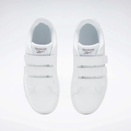 Court Clean Hook & Loop Straps Kid's Shoes