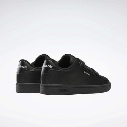 Court Clean Hook & Loop Straps Kid's Shoes