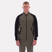 Contrast Panel Bomber Men's Jacket