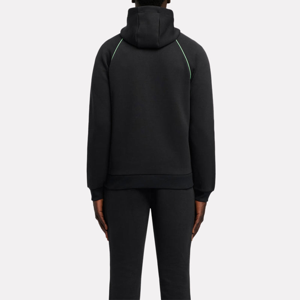 Sport Street Piping Spacer Full Zip Men's Hoodie