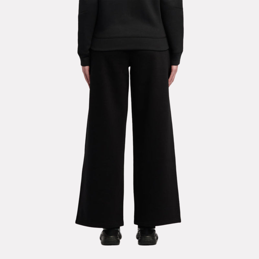 Small Logo Wide Leg Fleece Women's Pant