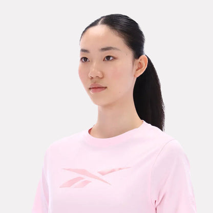 Audrey Tonal Logo Crew Neck Short Sleeve Women's Tee