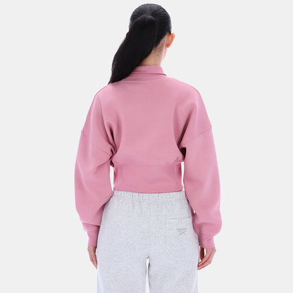 Eyeball Cropped Crewneck Women's Sweatshirt