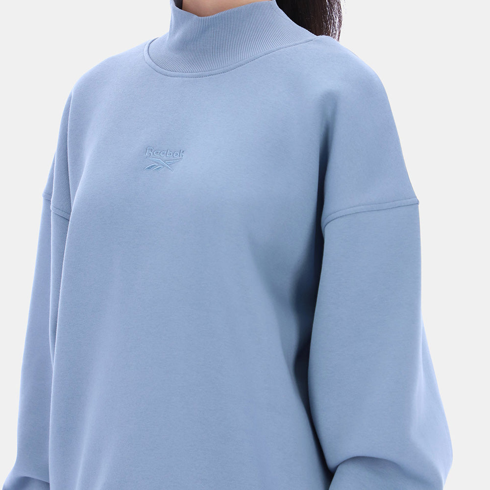 Longline Roll Neck Women's Sweatshirt