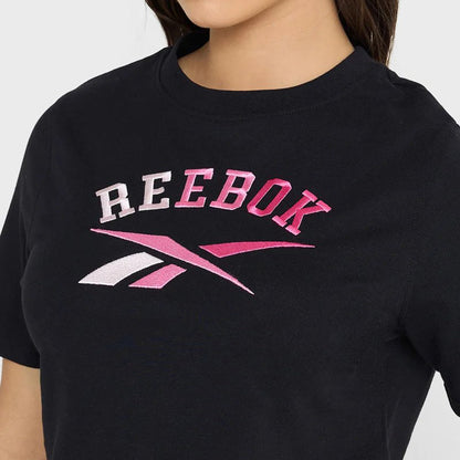 Iris 2 Crew Neck Cropped Women's T-Shirt