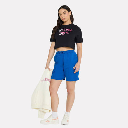 Iris 2 Crew Neck Cropped Women's T-Shirt