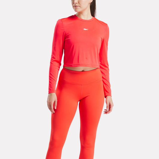 Core Slim Fit Crop Long Sleeve Women's Tee