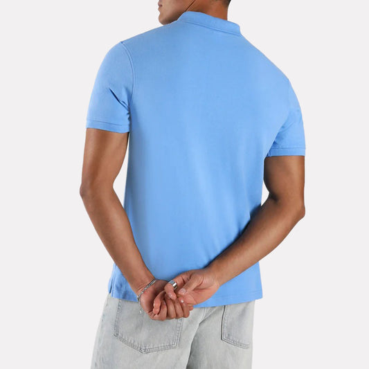 Blaze Embroidered Shirt Sleeve Polo Men's Shirt