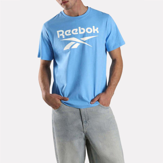 Chad Big Logo Crew Neck Short Shirt Men's T-Shirt