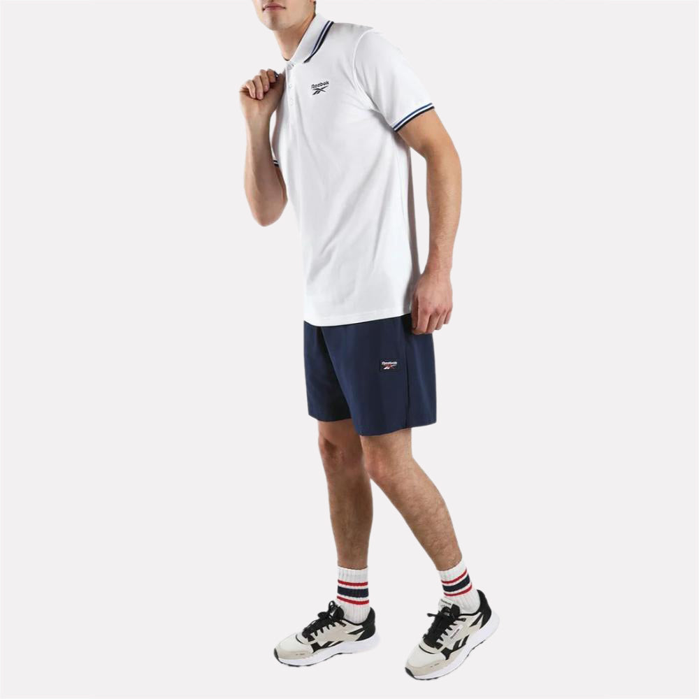 Identity Striped Rib Polo Men's T-Shirt