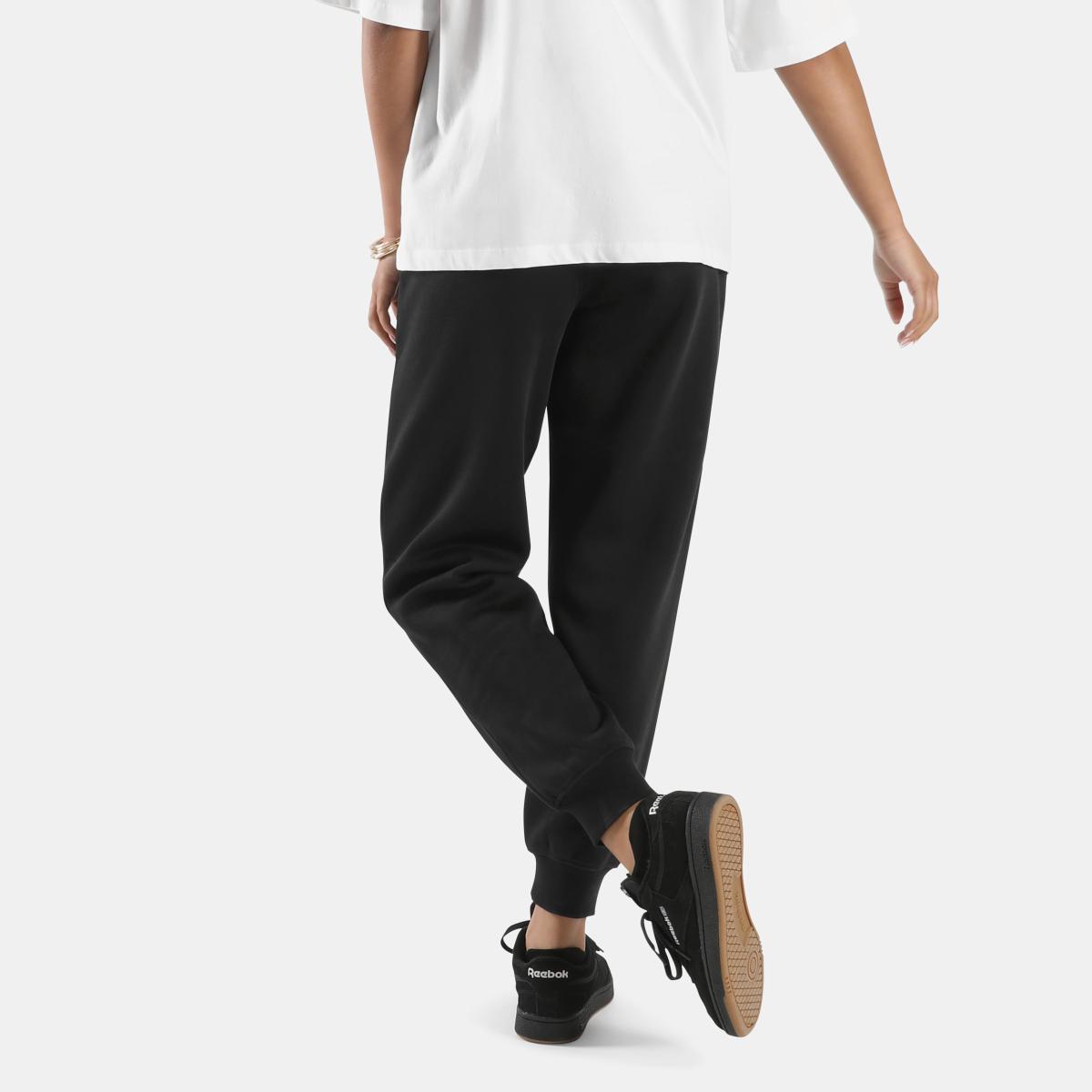 ID 2-Col Logo Fleece Cuffed Women's Jogger Pants