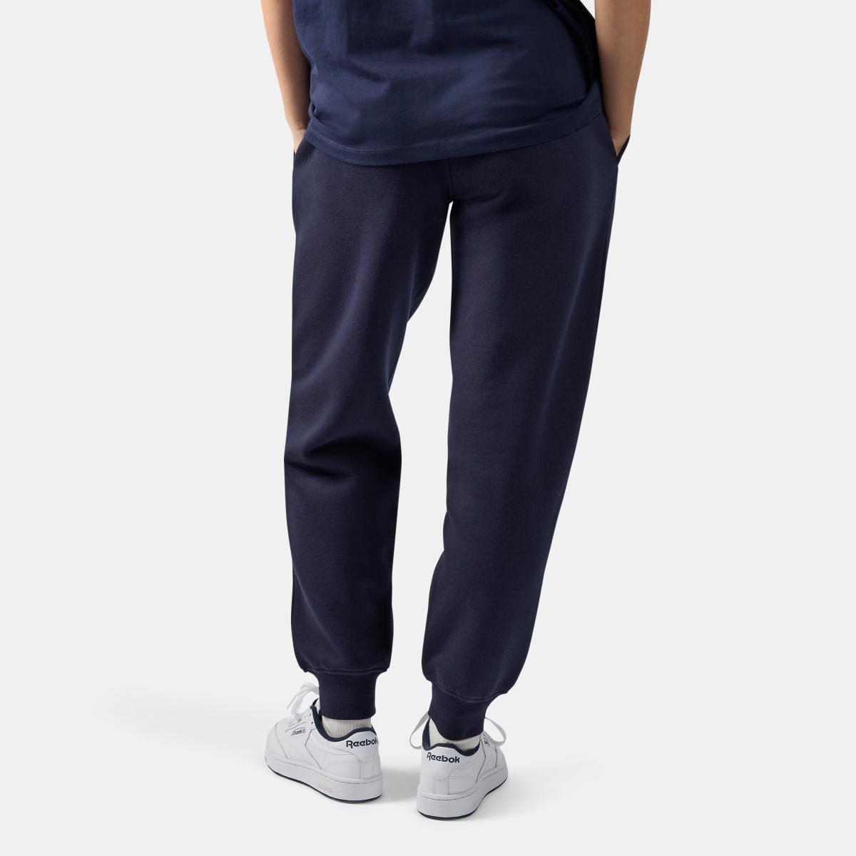 ID 2-Col Logo Fleece Cuffed Women's Jogger Pants