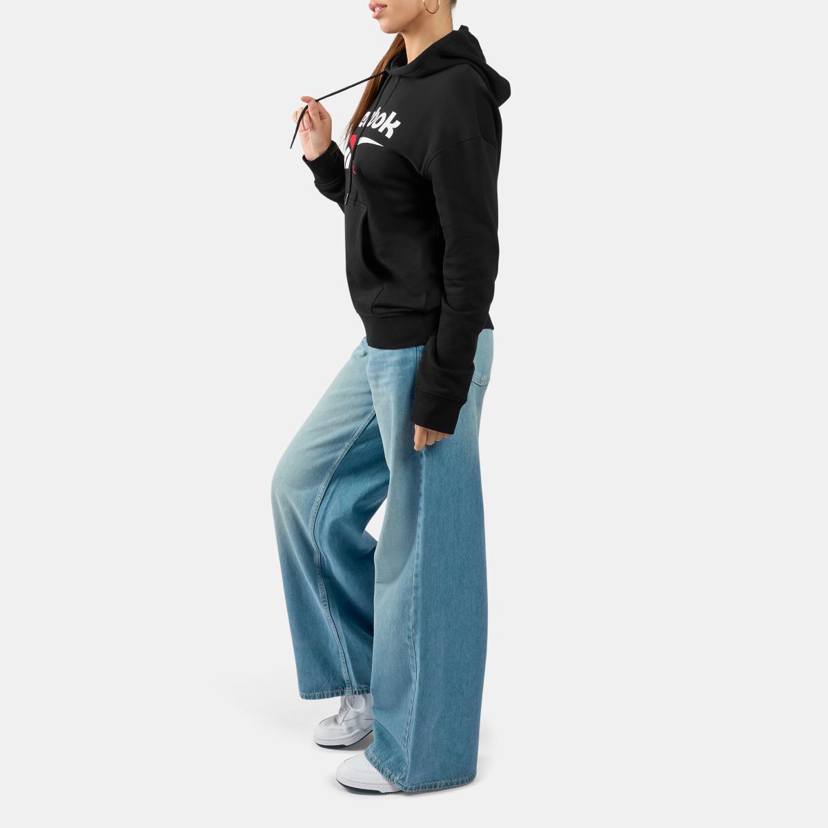 ID 2-Col Large Logo French Terry Women's Hoodie