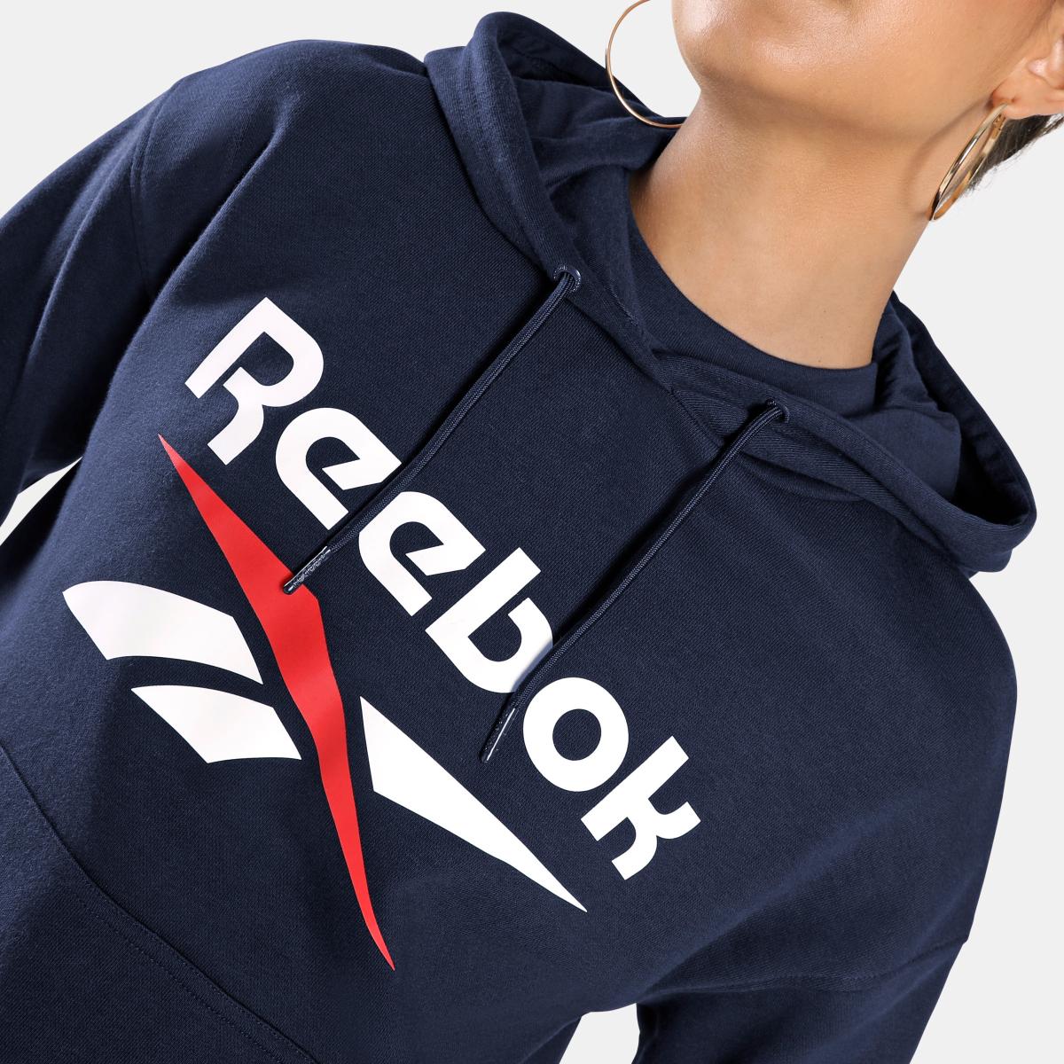ID 2-Col Large Logo French Terry Women's Hoodie