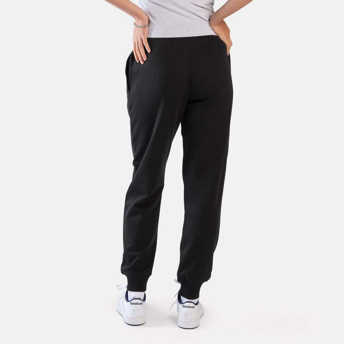 ID 2-Col Logo French Terry Cuff Jog Women's Pants