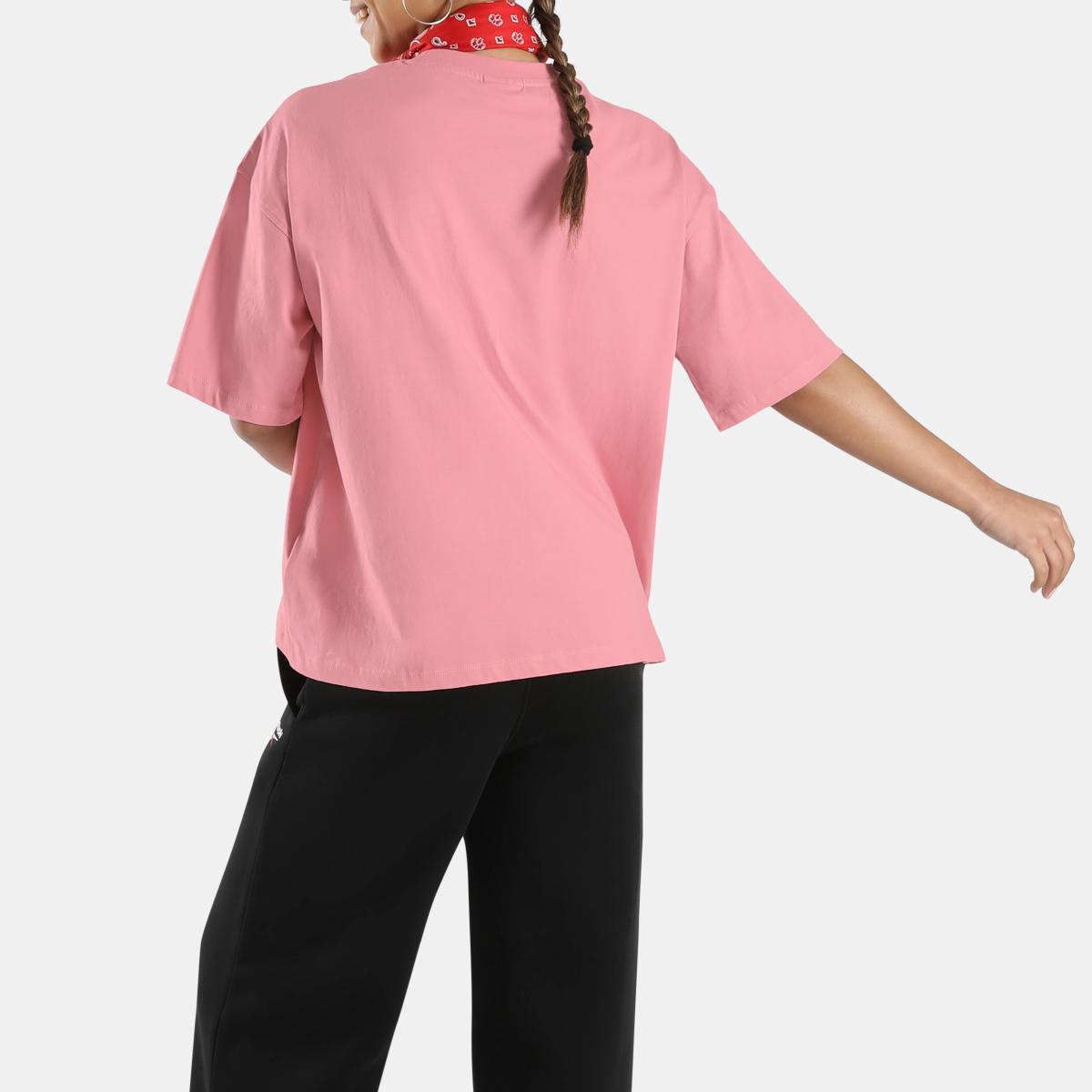 ID 2-Col Large Logo Relaxed Women's Tee