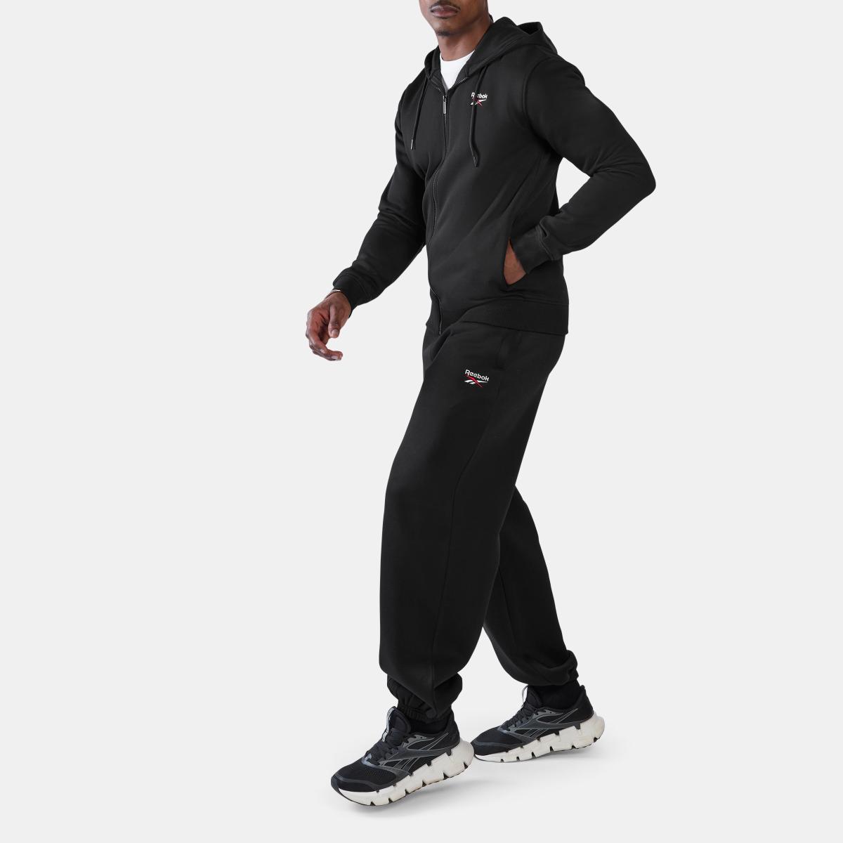 ID 2-Col Logo Fleece F/Z Men's Hoodie