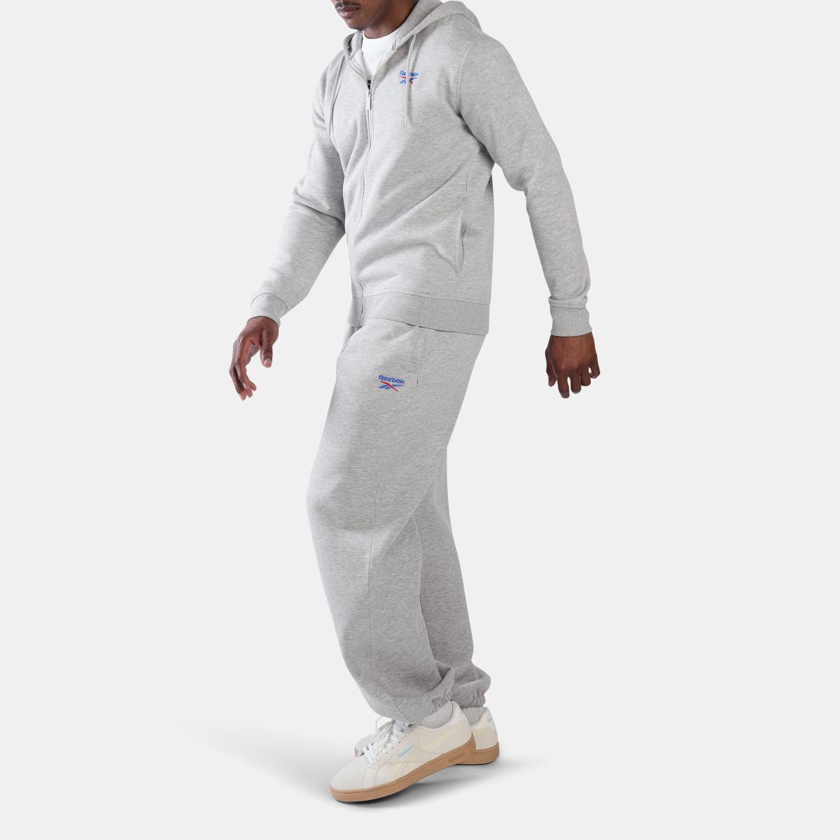 ID 2-Col Logo Fleece F/Z Men's Hoodie