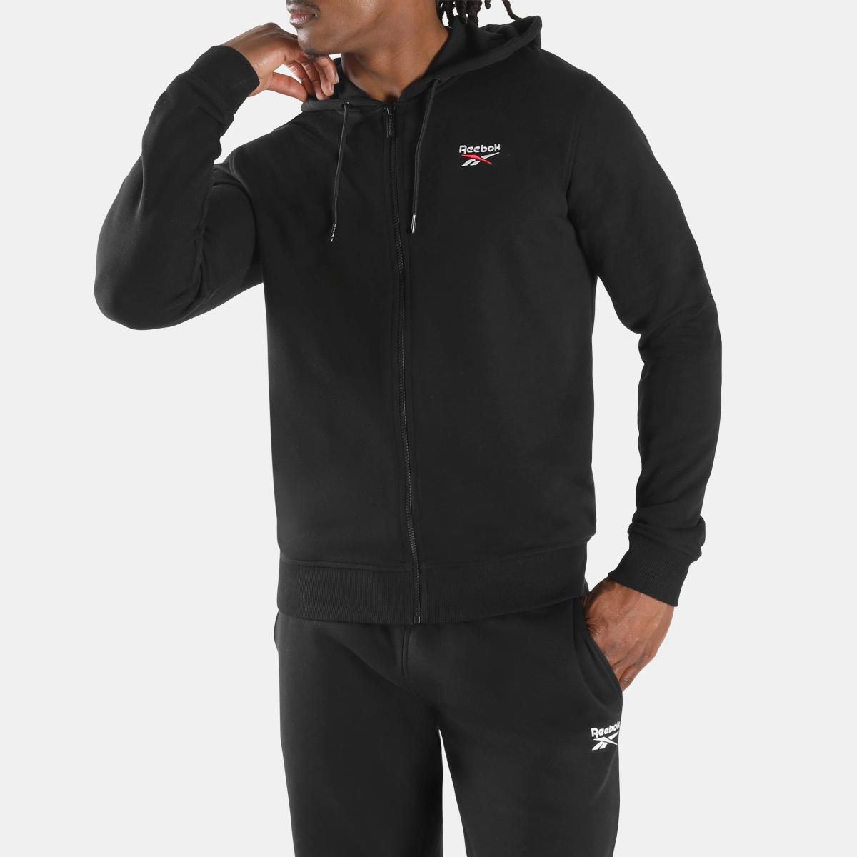 ID 2-Colour Logo French Terry F/Z Men's Hoodie