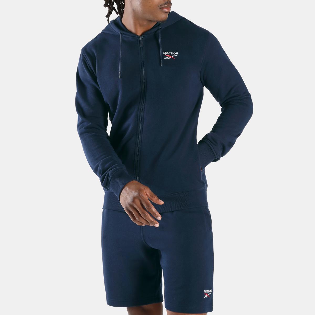 ID 2-Colour Logo French Terry F/Z Men's Hoodie