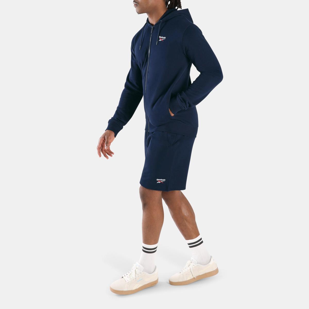 ID 2-Colour Logo French Terry F/Z Men's Hoodie