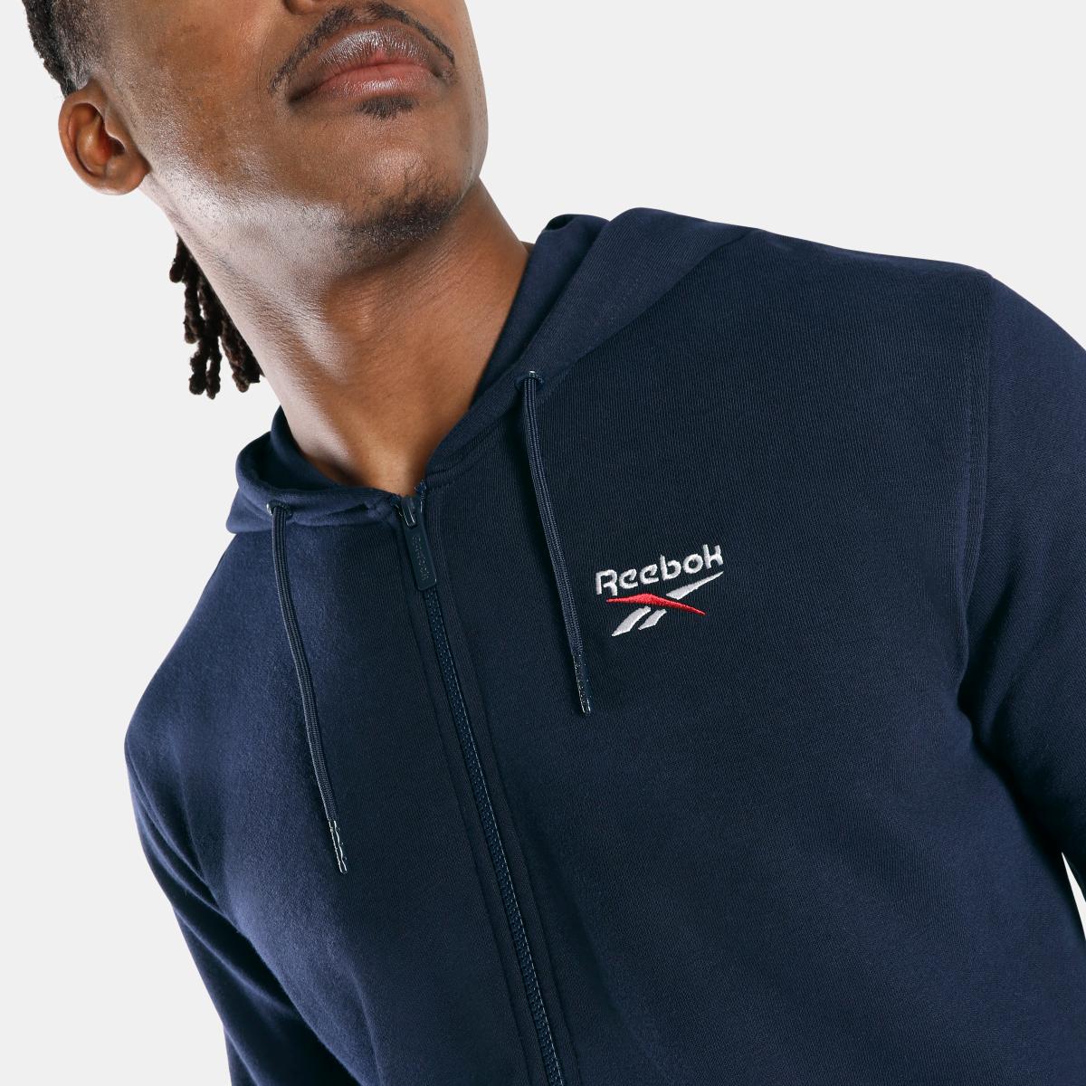 ID 2-Colour Logo French Terry F/Z Men's Hoodie